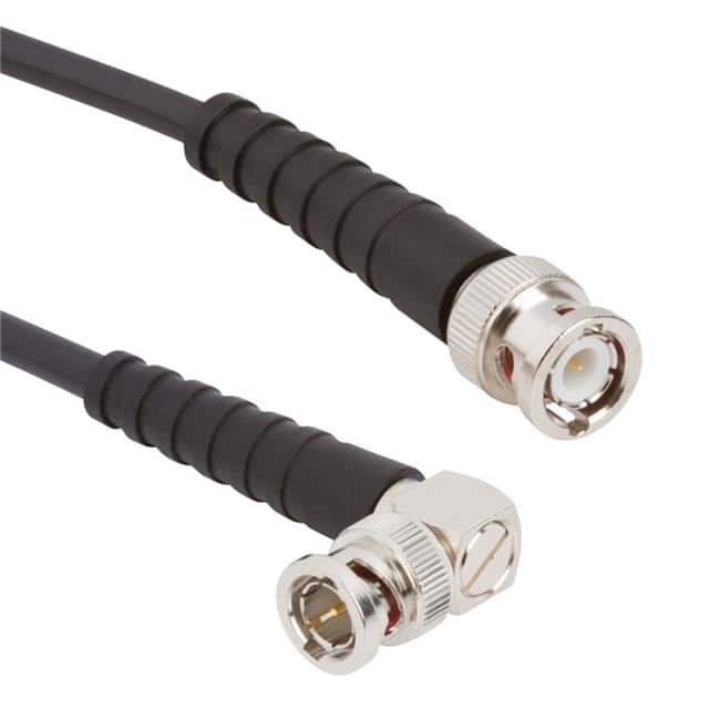 115103-04-M0.10 BNC RIGHT ANGLE PLUG TO BNC STRA