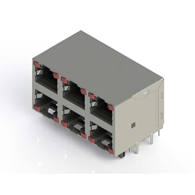 J96068832N22121 J96 HOUSING, SIX RIGHT ANGLE POR