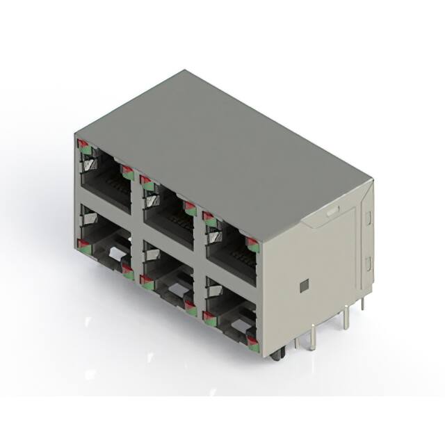 J96068832P66121 J96 HOUSING, SIX RIGHT ANGLE POR