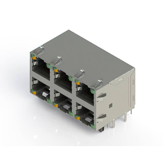 J96068822N73221 J96 HOUSING, SIX RIGHT ANGLE POR