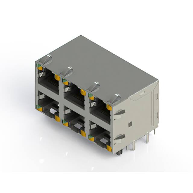 J96068822N74221 J96 HOUSING, SIX RIGHT ANGLE POR