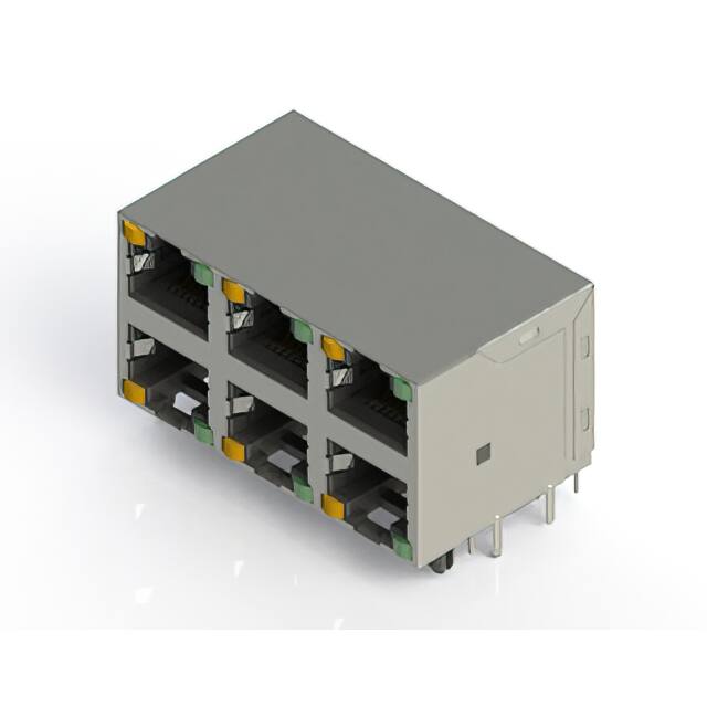 J96068862N43121 J96 HOUSING, SIX RIGHT ANGLE POR