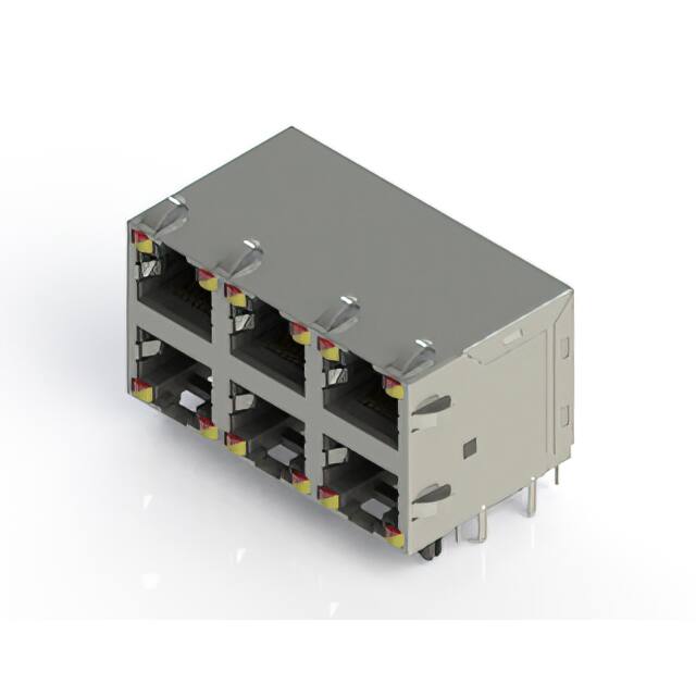 J96068862P88221 J96 HOUSING, SIX RIGHT ANGLE POR
