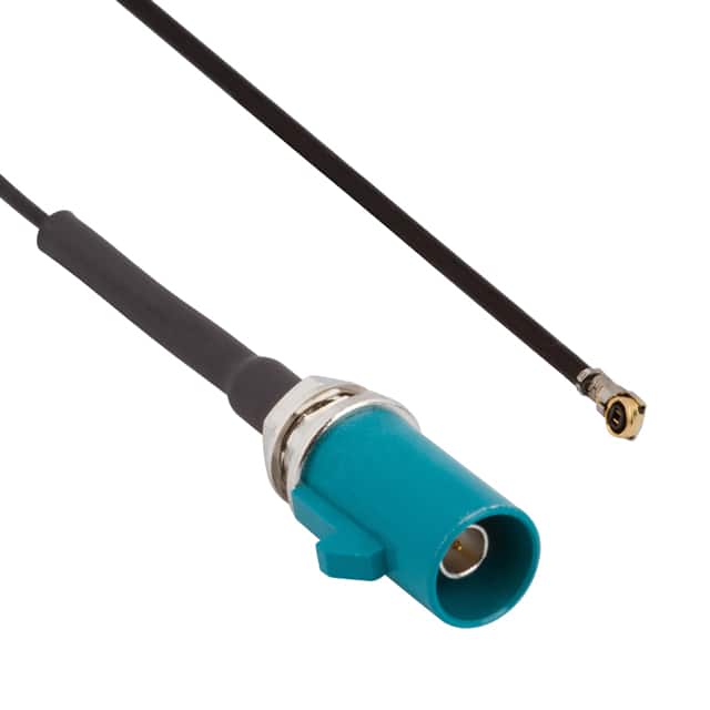 095-820-124-20Z FAKRA STRAIGHT PLUG TO AMC4 RIGH
