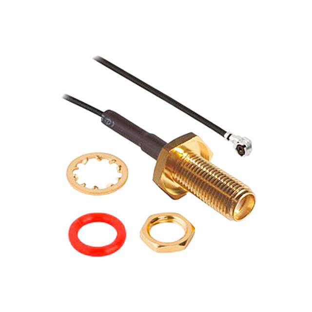 336320-12-0450 SMA BULKHEAD JACK, IP67 RP TO AM