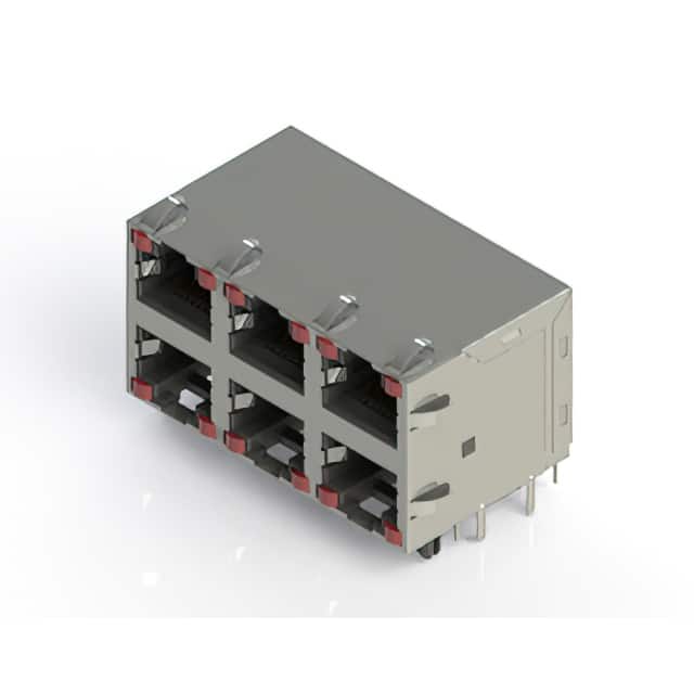 J96068862N22221 J96 HOUSING, SIX RIGHT ANGLE POR