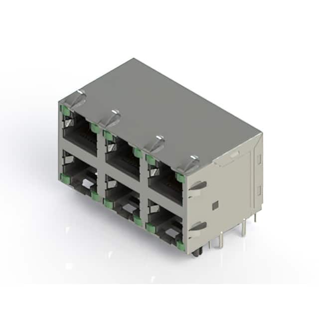 J96068832P33221 J96 HOUSING, SIX RIGHT ANGLE POR