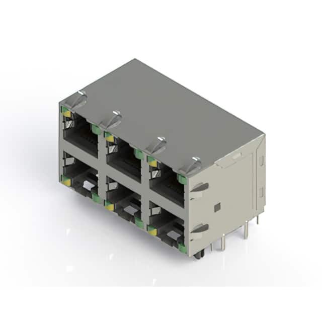 J96068822P53221 J96 HOUSING, SIX RIGHT ANGLE POR