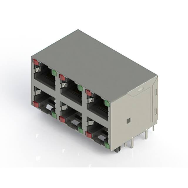 J96068892P23121 J96 HOUSING, SIX RIGHT ANGLE POR