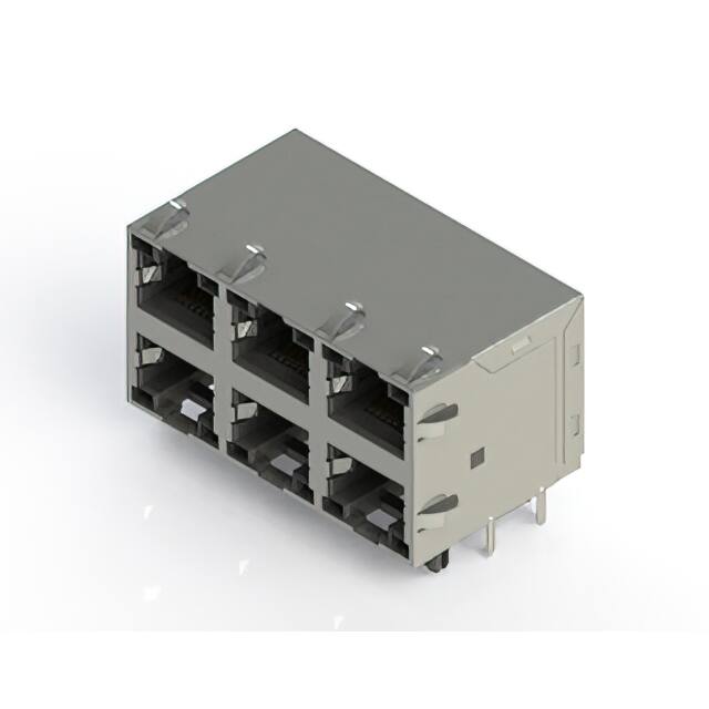 J96068892P00121 J96 HOUSING, SIX RIGHT ANGLE POR