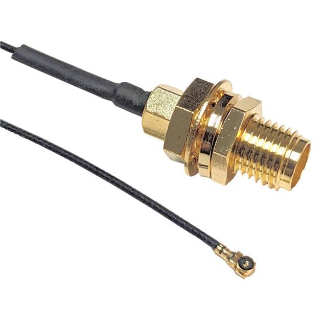 P1CA-SAFWFL2-081-4 SMA Jack to W.FL2 Low Profile Pl