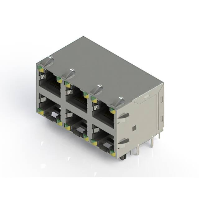 J96068822P55221 J96 HOUSING, SIX RIGHT ANGLE POR