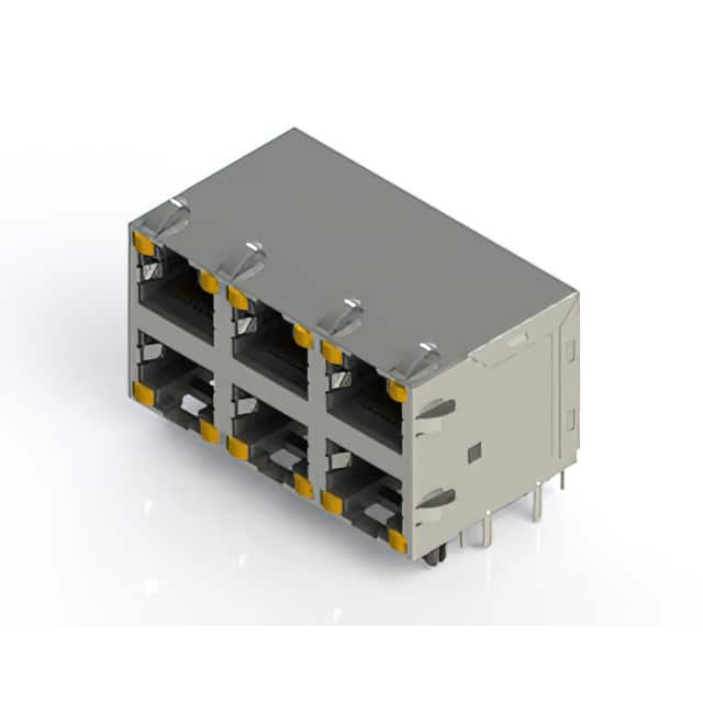 J96068822P44221 J96 HOUSING, SIX RIGHT ANGLE POR