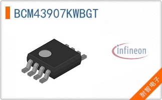 BCM43907KWBGT The Infineon BCM43907KWBGT is an RF Transceiver with integrated MCU, supporting WiFi 802.11b/g/n standards. It operates across dual frequency bands and offers a data rate of up to 150Mbps.