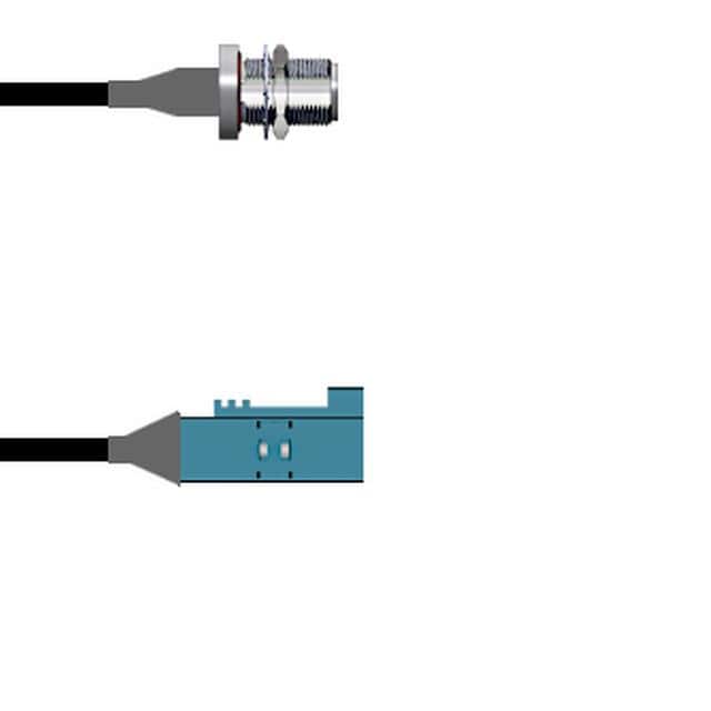 Q-1T05E0003084i CBL ASSY N-FAKRA JACK RG174 7'