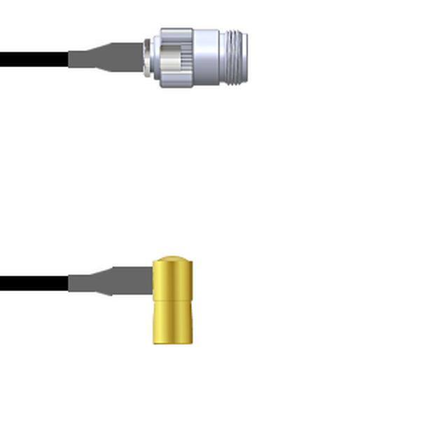 Q-2003S00030.5M CBL ASY SMB-N P-J RG174 19.69"