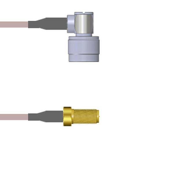 Q-2C0710005003i CBL ASSY RP-SMA TO N RG316 3"