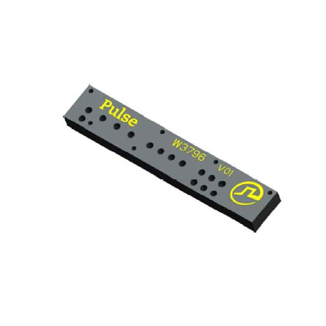 W3796 RF ANT 829MHZ/1.575GHZ FLAT BAR