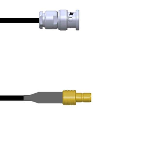 Q-0J03L0003009i CBL ASY BNC-SMB P-J RG174 9"