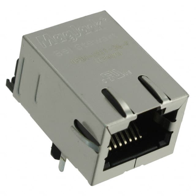 08B1-1X1T-36-F CONN JACK 1PORT 100 BASE-T PCB