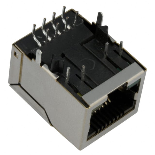 J0011D01BNL CONN JACK 1PORT 100 BASE-TX PCB