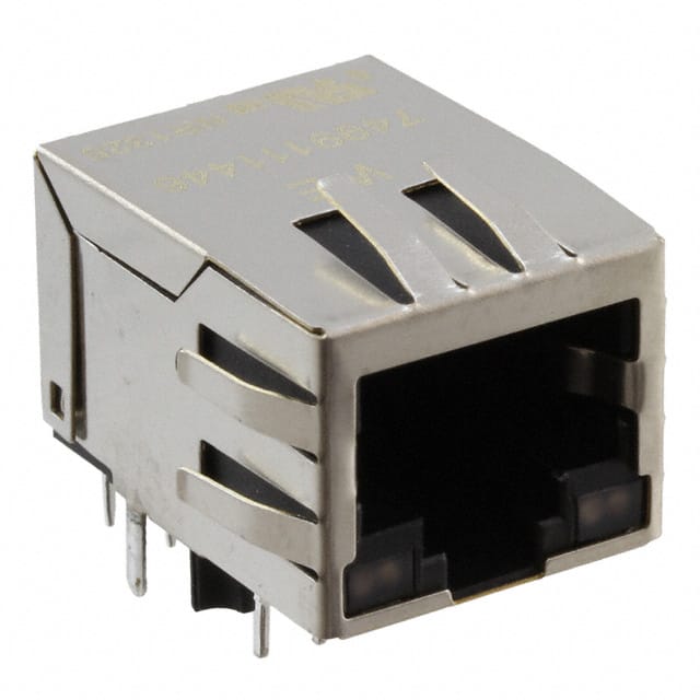 7499111446 CONN JACK 1PORT 1000 BASE-T PCB