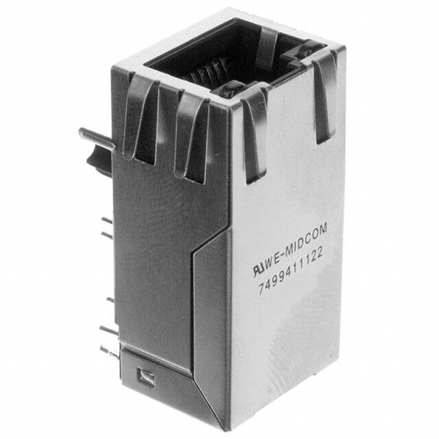 7499411122 CONN JACK 1PORT 100 BASE-T PCB