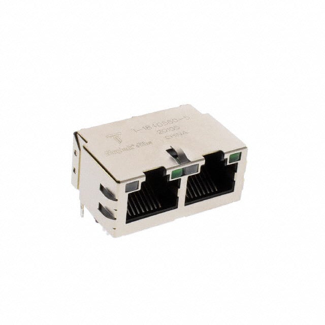 1-1840560-5 CONN JACK 2PORT 1000 BASE-T PCB
