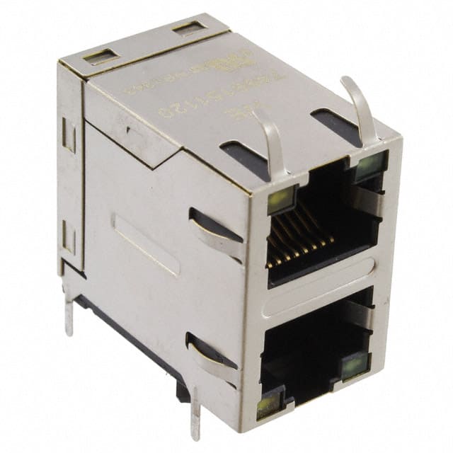 7499151120 CONN JACK 2PORT 1000 BASE-T PCB