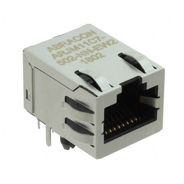 ARJM11C7-502-NN-EW2 CONN JACK 1PORT 1000 BASE-T PCB