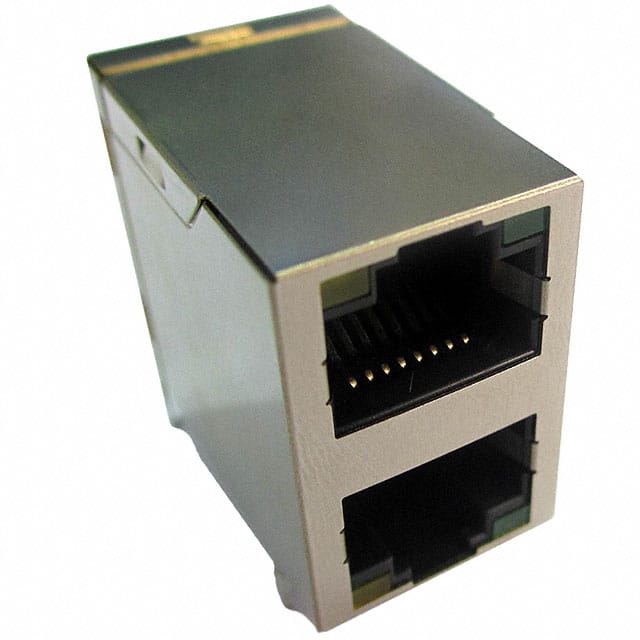 ARJ21A-MBSD-A-B-EMU2 CONN JACK 2PORT 1000 BASE-T PCB