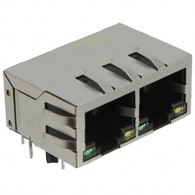 7499121211 CONN JACK 2PORT 1000 BASE-T PCB