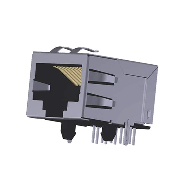 ARJM11A1-502-NN-EW2 CONN JACK 1PORT 1000 BASE-T PCB