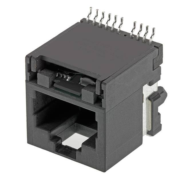 V895-1001-AW CONN JACK 1PORT 100 BASE-T SMD