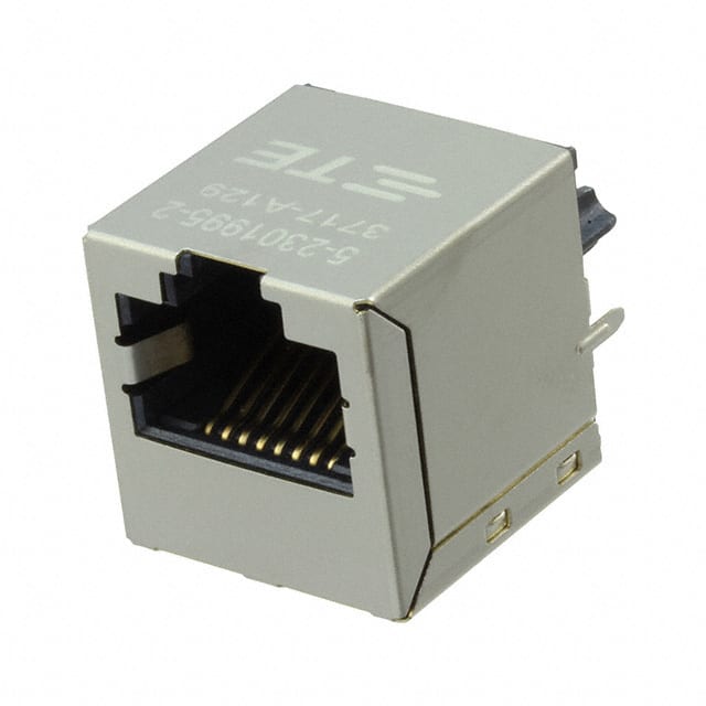 5-2301995-2 CONN JACK 1PORT 100 BASE-T PCB