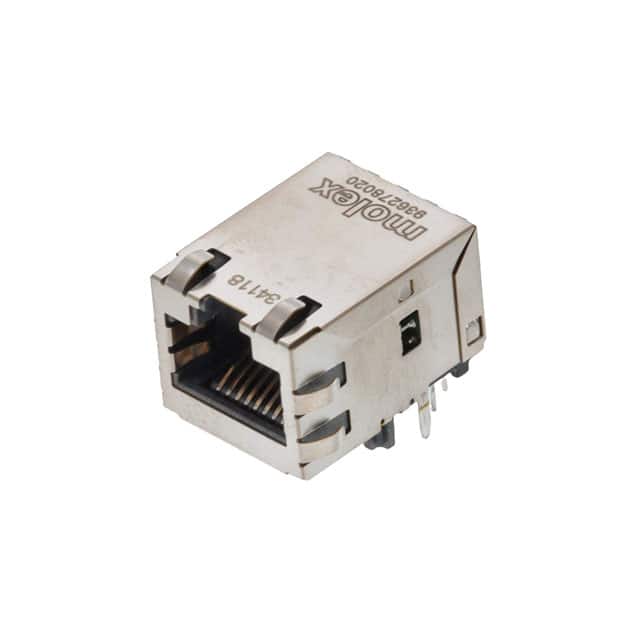 0936278020 CONN JACK 1PORT 1000 BASE-T PCB