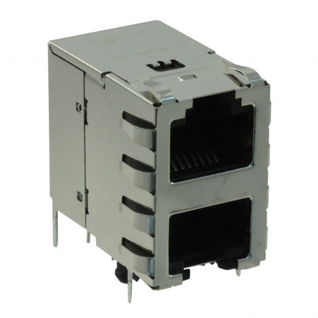 SI-30107-F CONN JACK 2PORT 100 BASE-T PCB