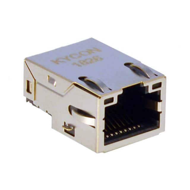 GLPLX-SMT-188S7-QQ-Y/G CONN JACK 1PORT 1000 BASE-T SMD