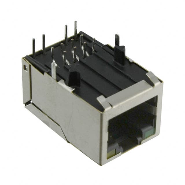 J1026F01PNL CONN JACK 1PORT 100 BASE-TX PCB