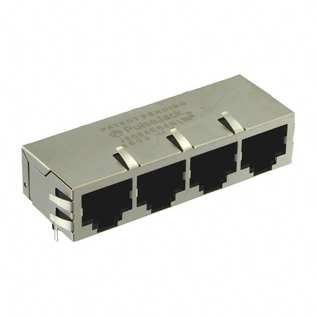 J8064E64NL CONN JACK 4PORT 100 BASE-TX PCB