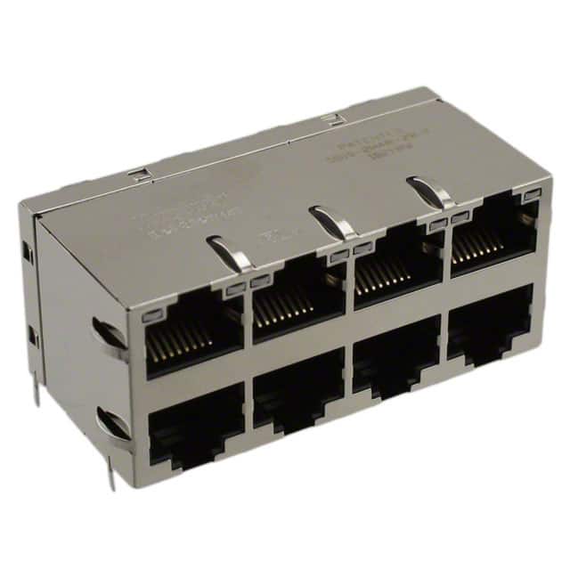 0810-2H4R-28-F CONN JACK 8PORT 100 BASE-T PCB