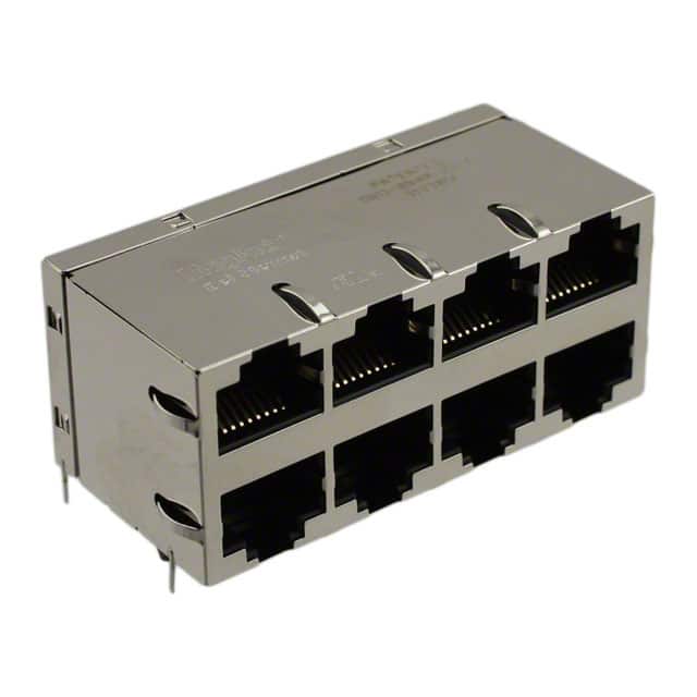 0811-2X4R-28-F CONN JACK 8PORT 100 BASE-T PCB