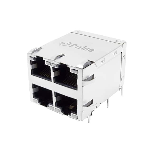J0B-2014NL CONN JACK 4PORT 2.5G BASE-T PCB