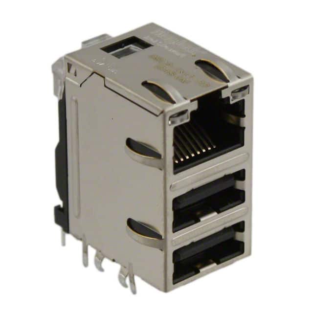 08C2-1X1T-03 CONN JACK 1PORT 100 BASE-T PCB