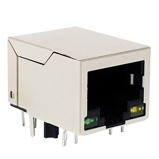 G15LX-110S-2.5G-G/Y-15 CONN JACK RA W/LED 2.5G