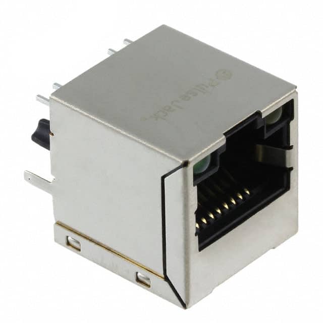 JXD2-0015NL CONN JACK 1PORT 1000 BASE-T PCB