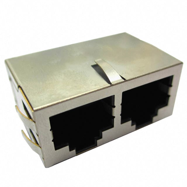 ARJ12A-MCSD-MU2 CONN JACK 2PORT 100 BASE-TX PCB