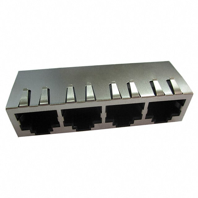 ARJ14A-MESD-MU2 CONN JACK 4PORT 100 BASE-T PCB