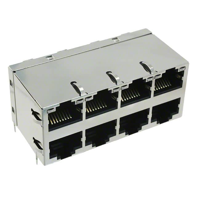 0863-2X4R-54-F CONN JACK 8PORT 1000 BASE-T PCB