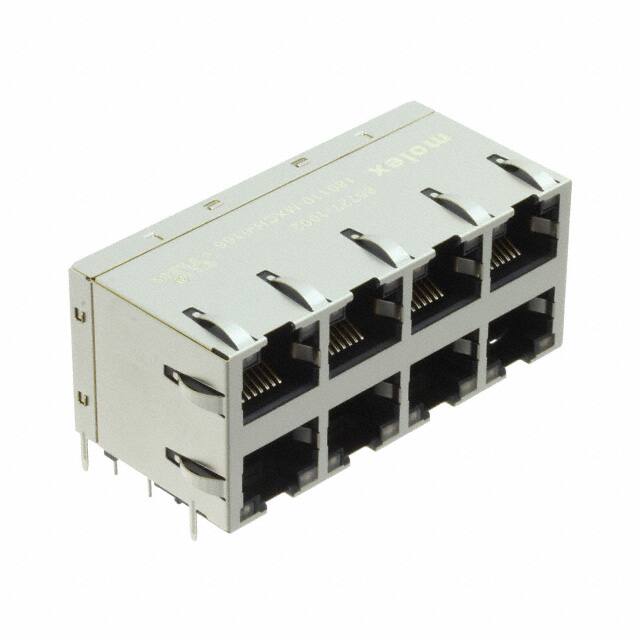0857271002 CONN JACK 8PORT 1000 BASE-T PCB